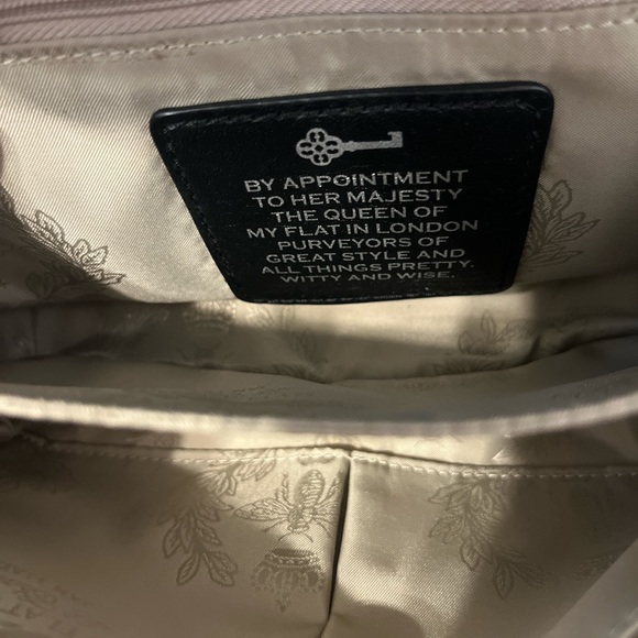 My Flat in London Turquoise & Green Shoulder Bag with Silver Hardware by Jan - Picture 8 of 8